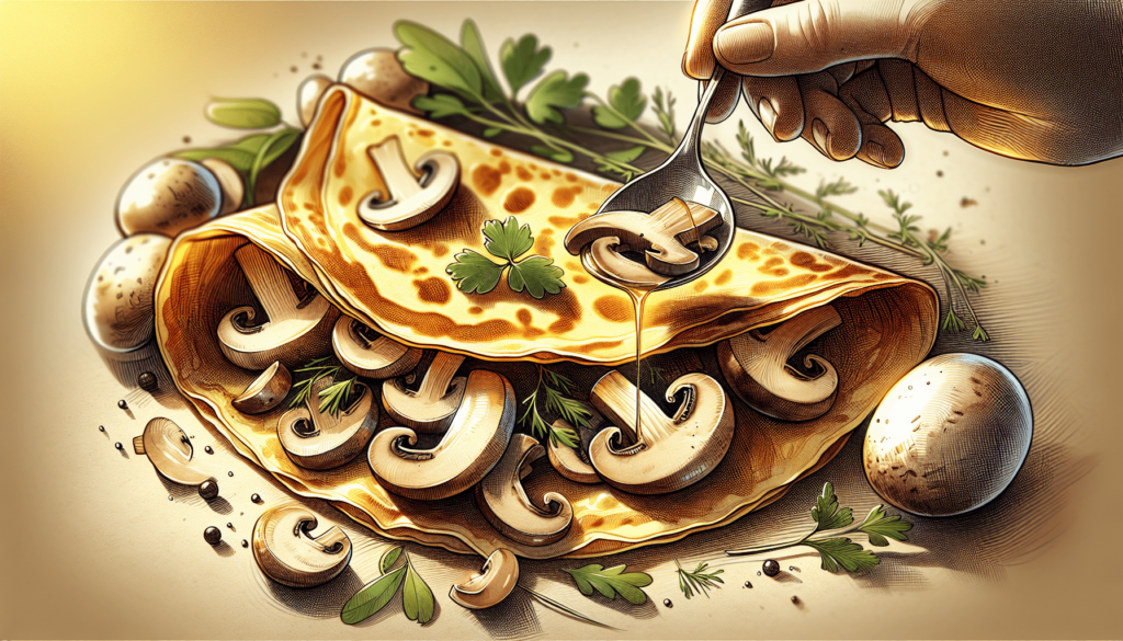 Mushroom Crepes: A Delicate Dish For Brunch Or Dinner