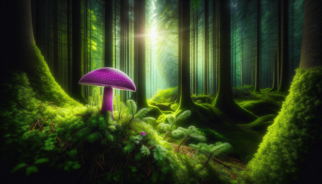 The Mysterious Purple Cap Mushroom