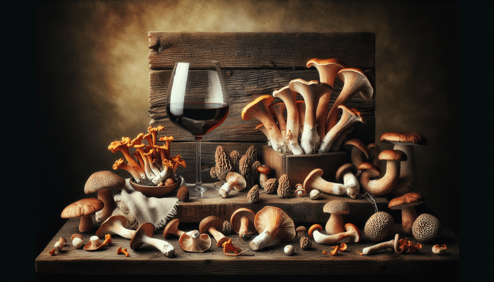 A Forager’s Guide To Pairing Mushrooms With Wine