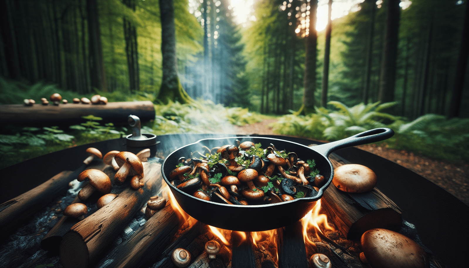 Campfire Cooking: Wild Mushroom Recipes For Outdoor Enthusiasts