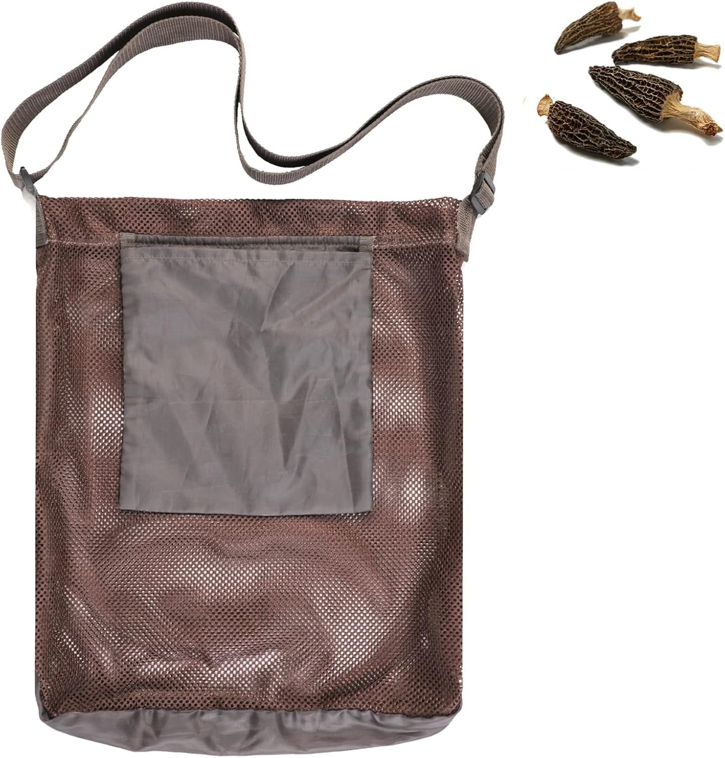 Mushroom Hunting Bag, Mushroom Foraging Bag, Mesh Mushroom Bag Picking Bag, Mushroom Hunting Supplies Foraging Tool, Best Upgraded Alternatives to Mushroom Baskets