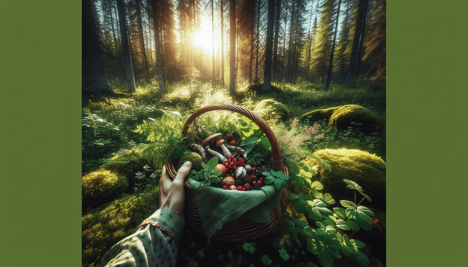 Boreal Bounty: Foraging In The Nordic Taiga